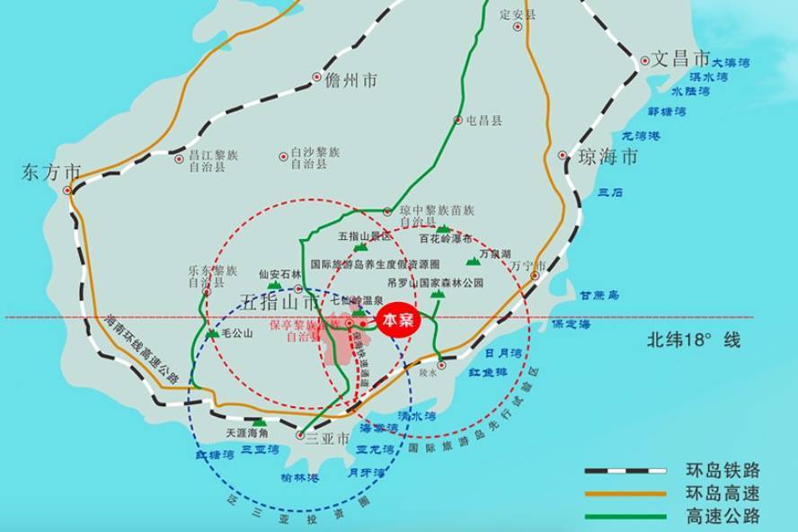 海南保亭新媒体绿都营销中心-房价公布··新媒体绿都户型鉴赏_配套