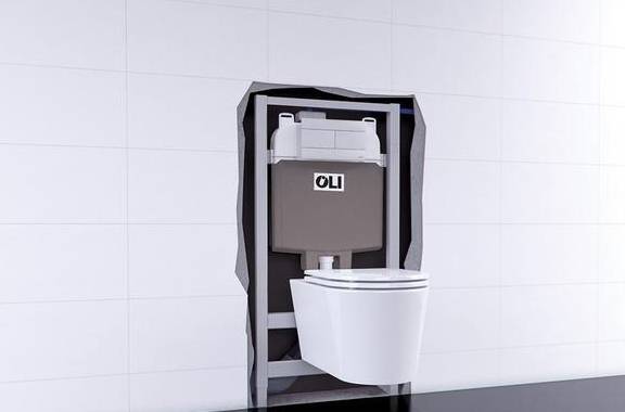 马桶使用隐蔽式水箱的好处_奥利斯_隐藏式_空间