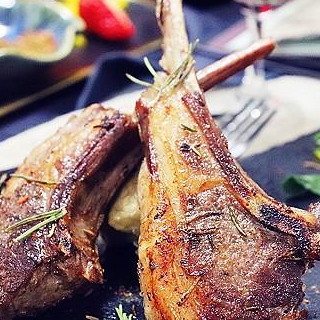 新年开运菜,好事自然来 红酒迷迭香法式羊排_羊小排_处理_美食