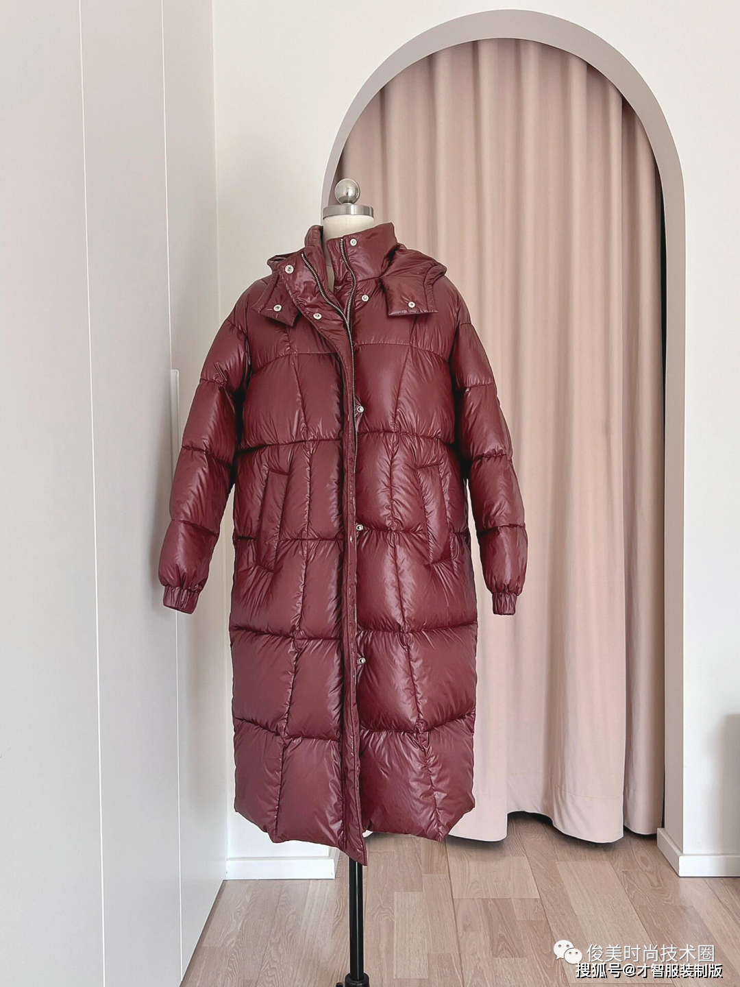 4款面包服冬季羽绒棉服制版教程有纸样 才智服装_裁剪_羽绒服_衣服