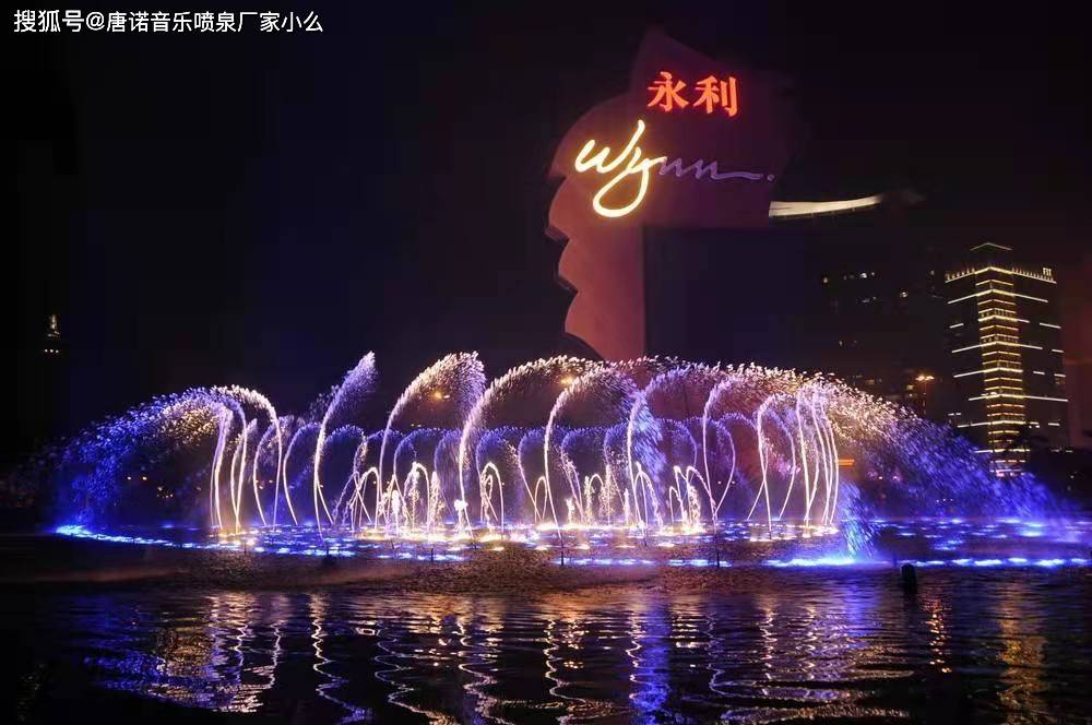 七彩喷泉厂家就找唐诺景观_产品_客户_节能