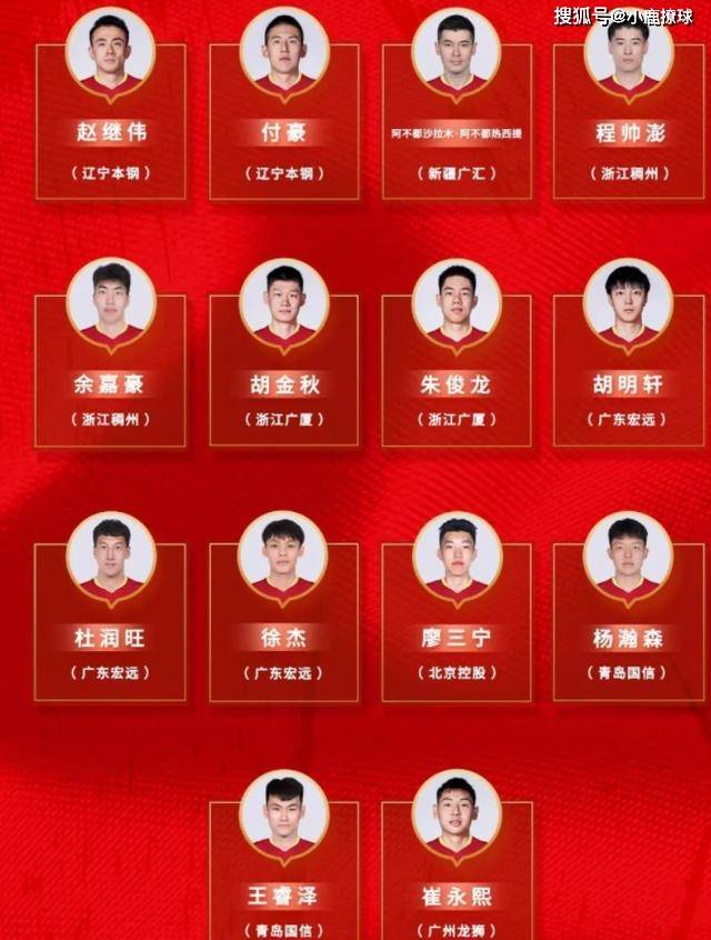 详解中国男篮14人大名单！三人首次入选，阵容年轻化，广东成赢家