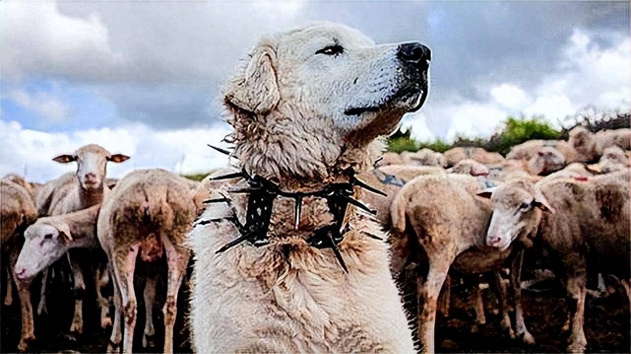 牧羊犬脖子上戴的"防狼项圈",为何会让狼群害怕?真可以防狼?