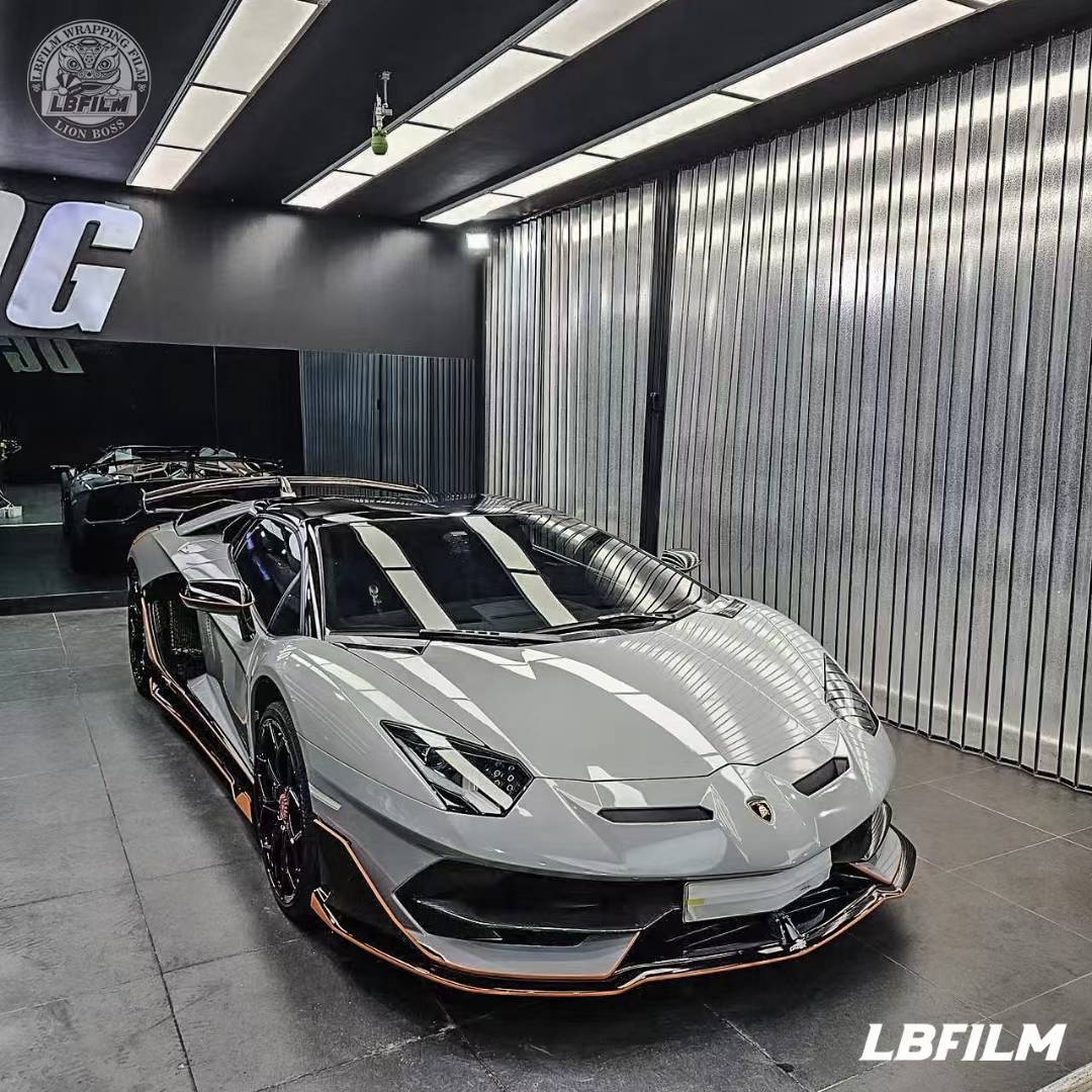 兰博基尼svj-lb改色膜亚灰,车衣 改色双重性能_搜狐汽车_搜狐网