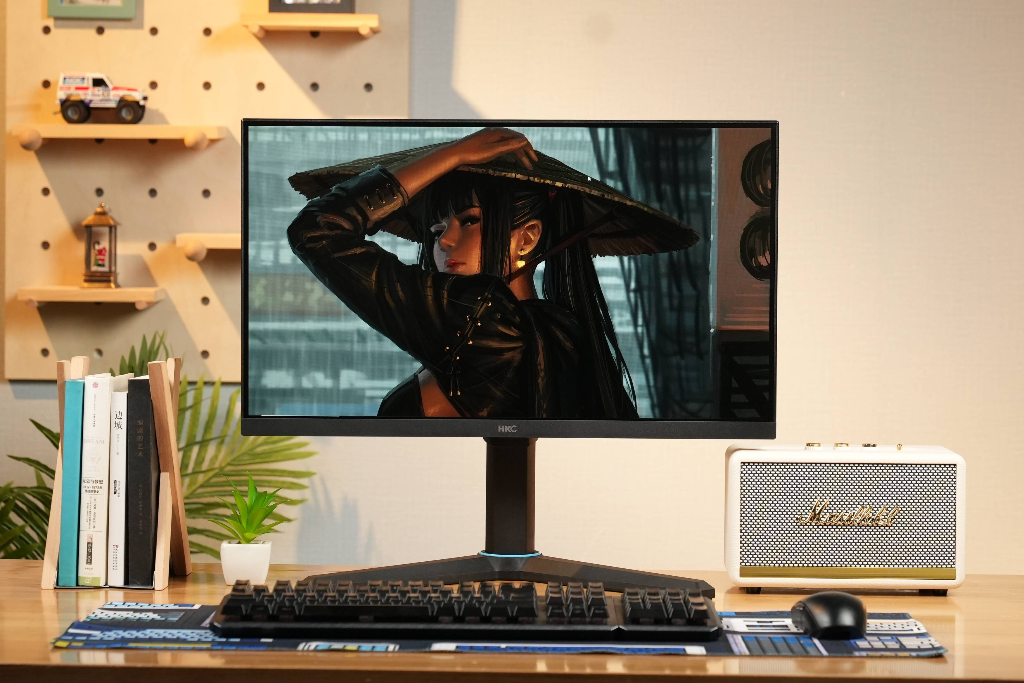 高刷电竞显示器 - hkc vg253km_游戏_画面_freesync