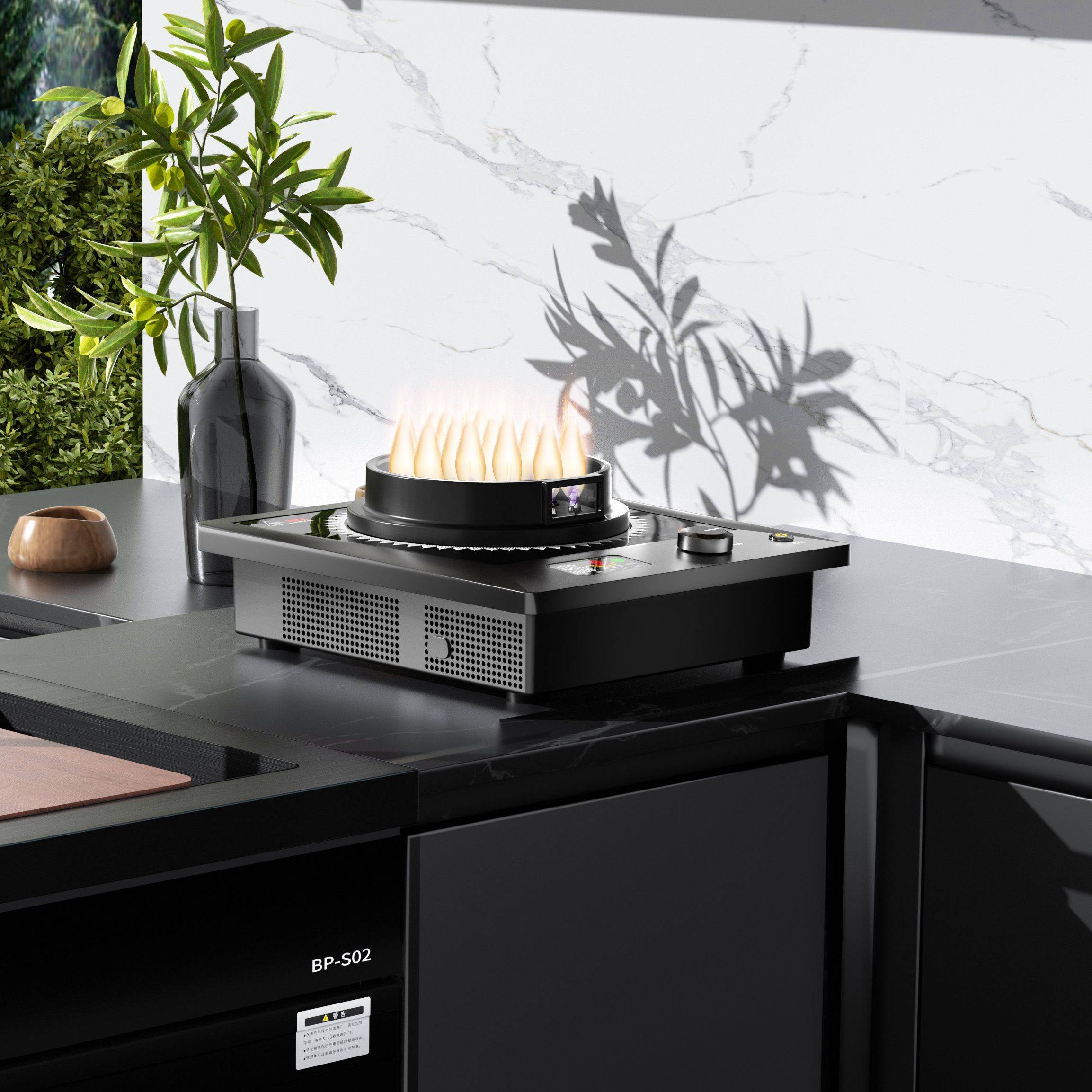 使用电燃灶比燃气灶还省钱,你信吗?——华焰天下_火焰_的成本_环保