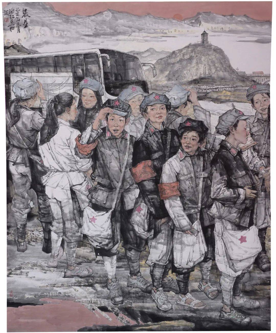 宋城水墨 开年首课 | 孙龙超水墨人物画创作讲座纪