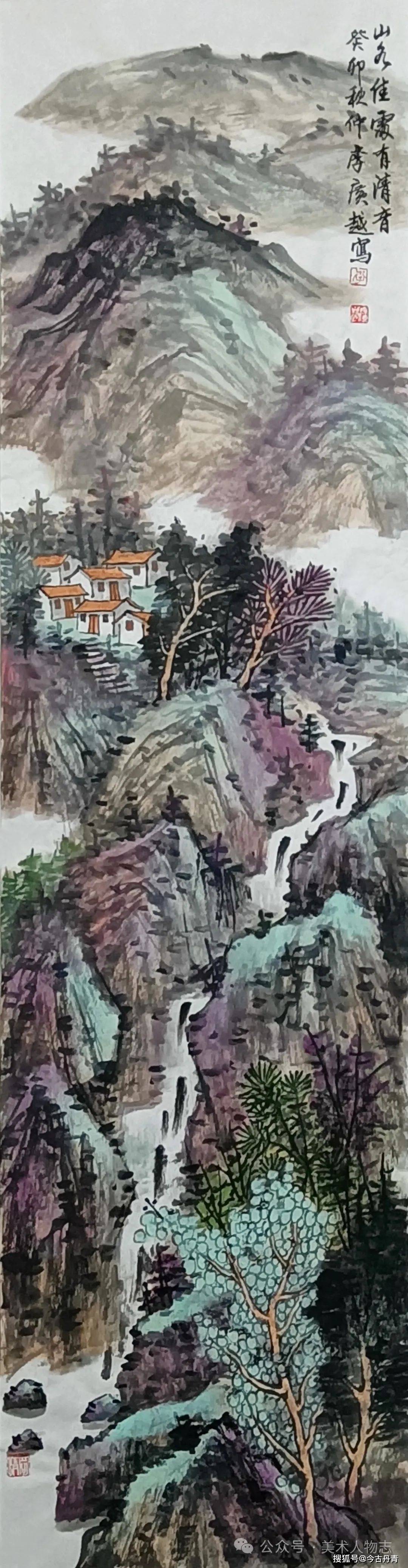 2020年10月10日天道酬勤,李广越艺术路上的足迹,自然越走越清晰,在