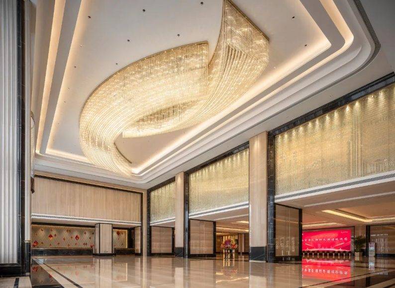 丰大国际大酒店正式启航_空间_会议厅_线条