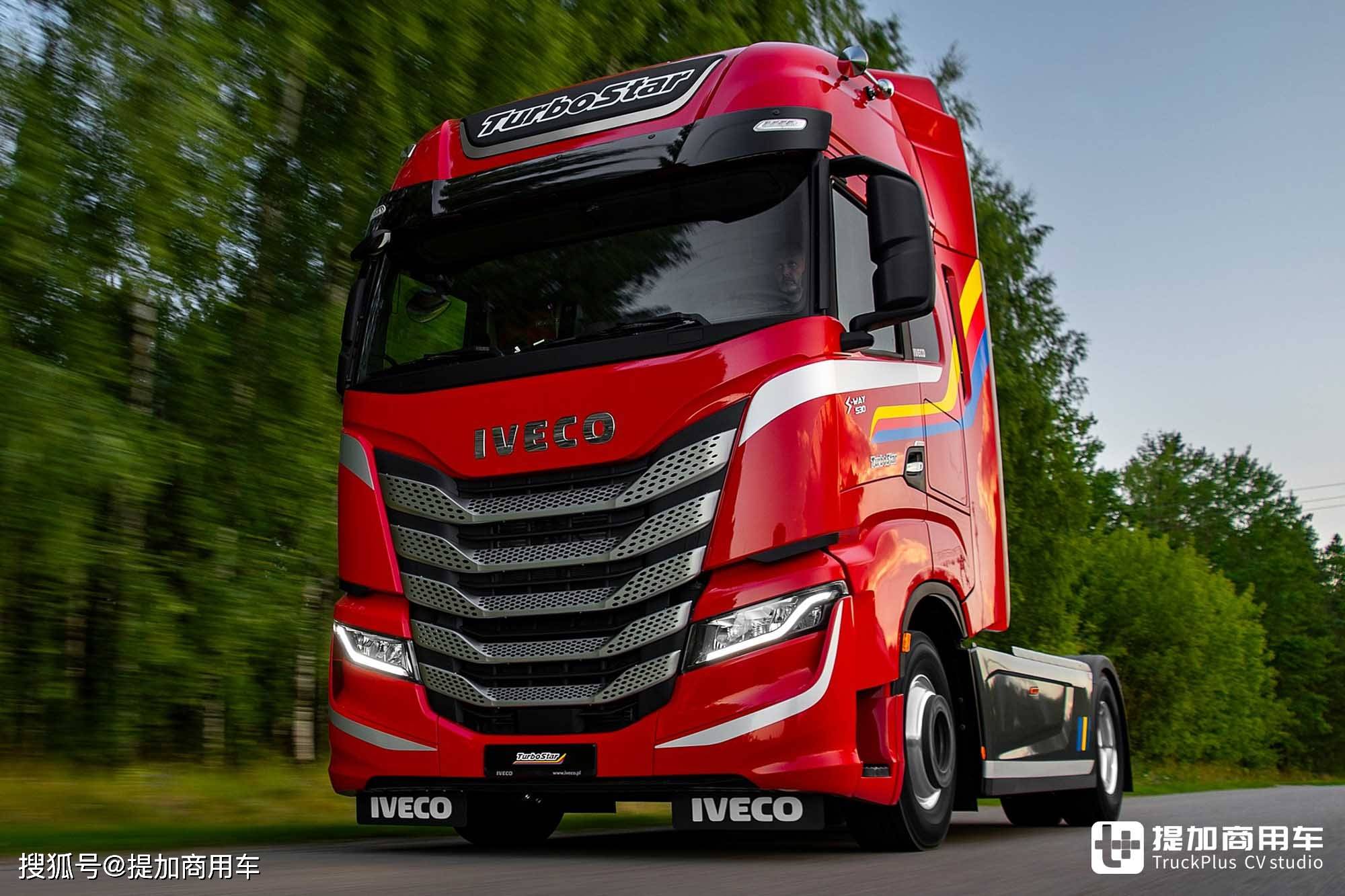 限量180台,定制外观内饰,带你看依维柯s-way turbostar纪念卡车_搜狐