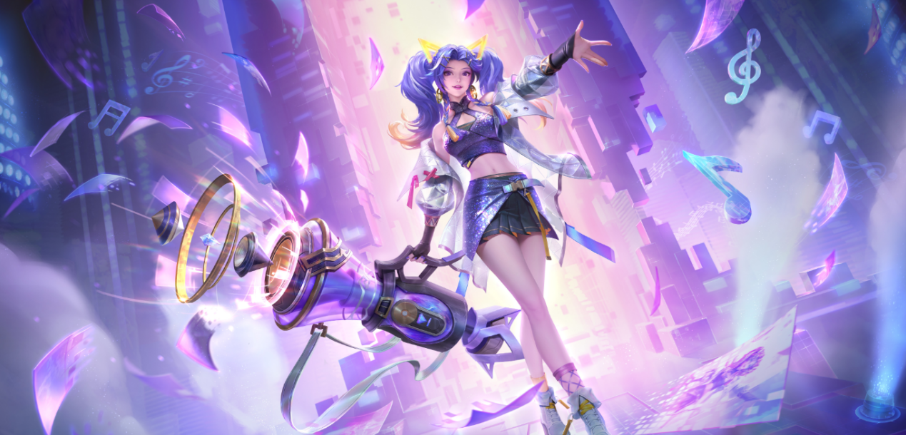 孙尚香皮肤比拼,水果甜心性价比最高,问璇玑最酷_技能_音效_手感