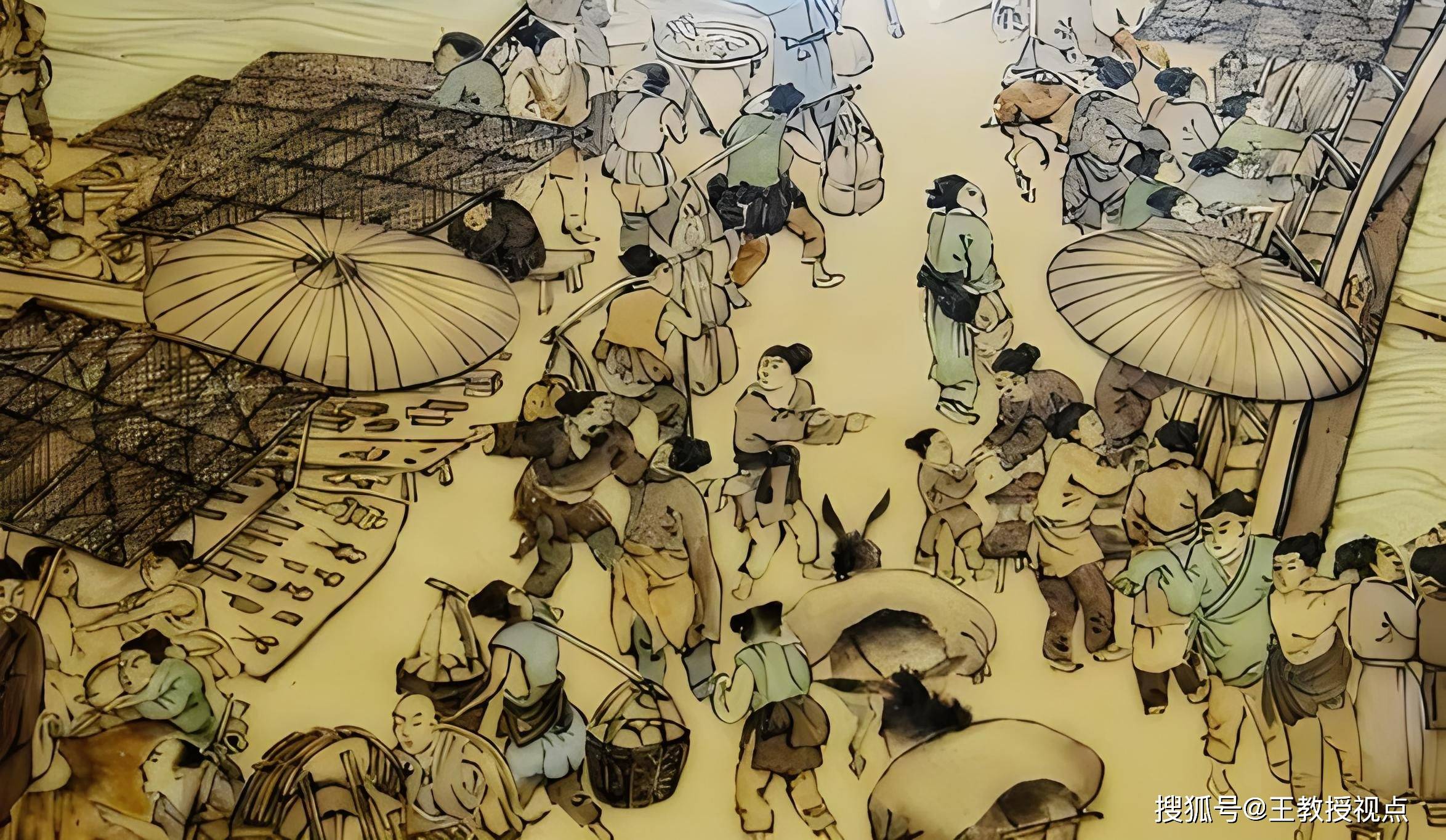 探秘清明上河图:古代民俗建筑与文化的绚丽画卷_作品_绘画_艺术