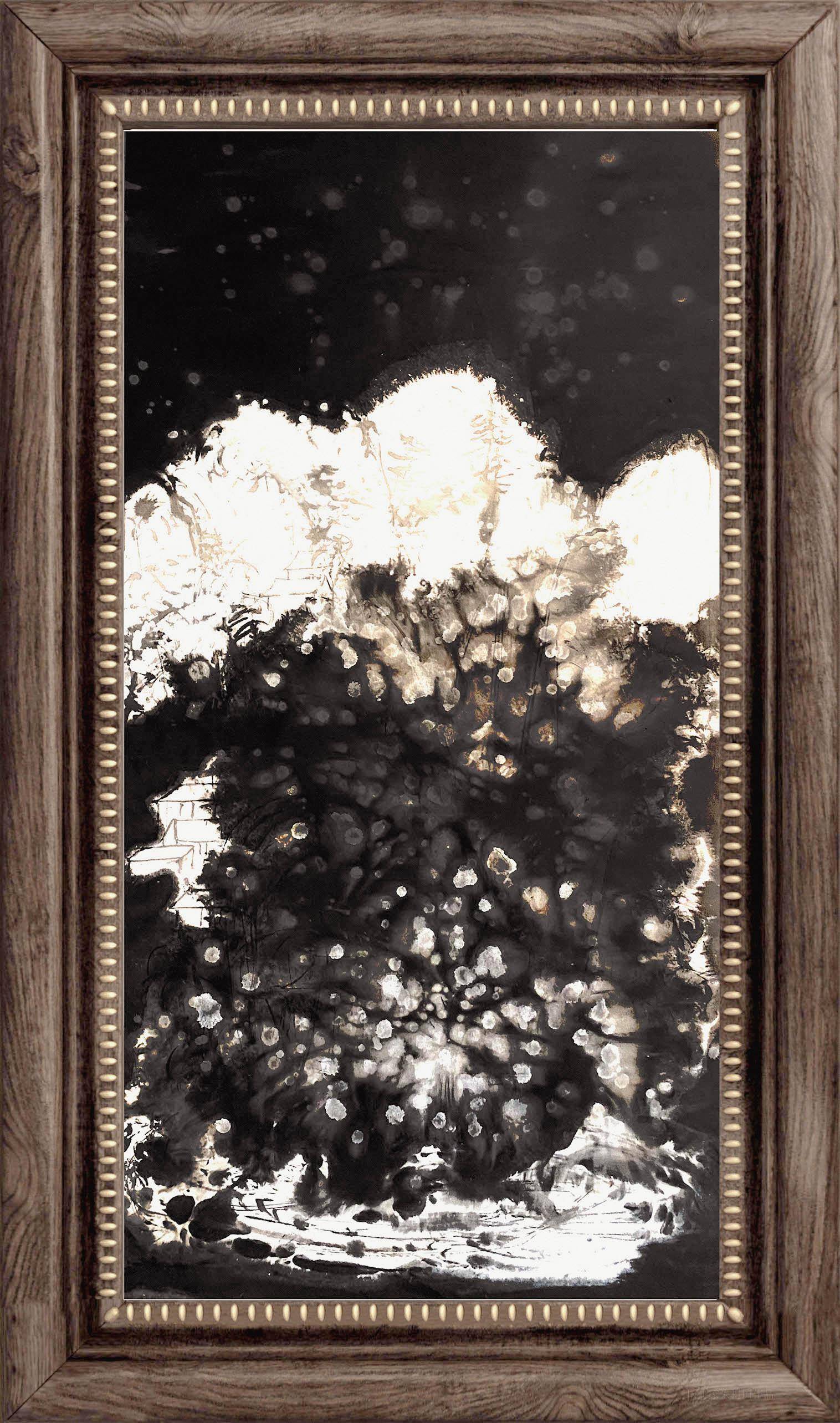 当代山水画名家朱祖国先生作品:富有韵律,气韵灵动飘逸