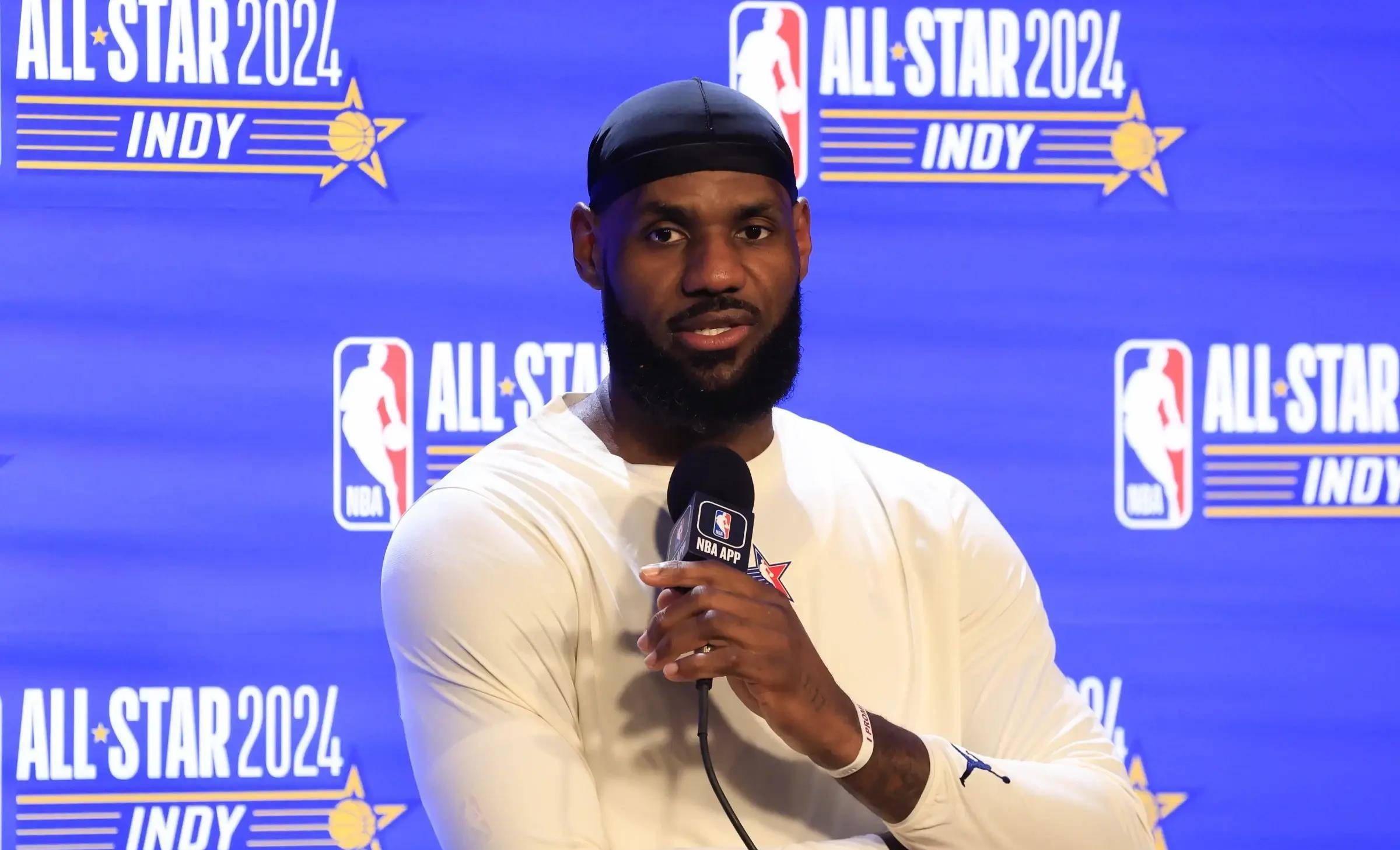 nba 全明星周末:勒布朗·詹姆斯希望在湖人队结束自己的职业生涯_比赛