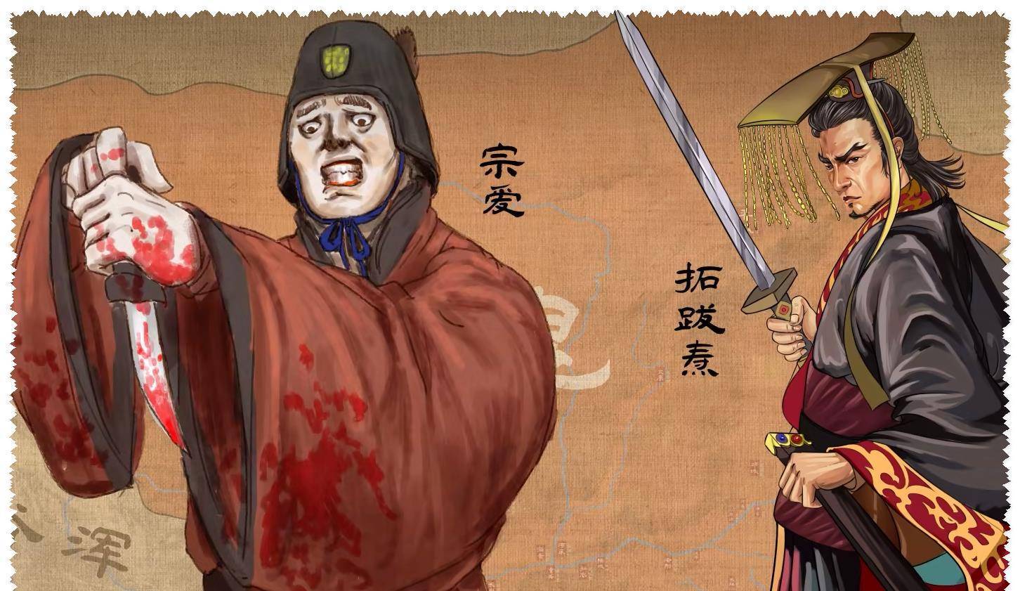 这十位雄主明君虽然个个叱咤风云,却都死得既凄凉又窝囊_楚成王_唐