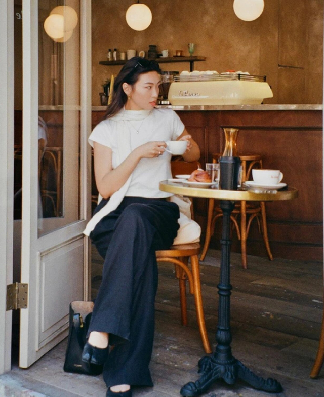 ins时尚博主michelle lin简约轻法式搭配_台北_网络_声明