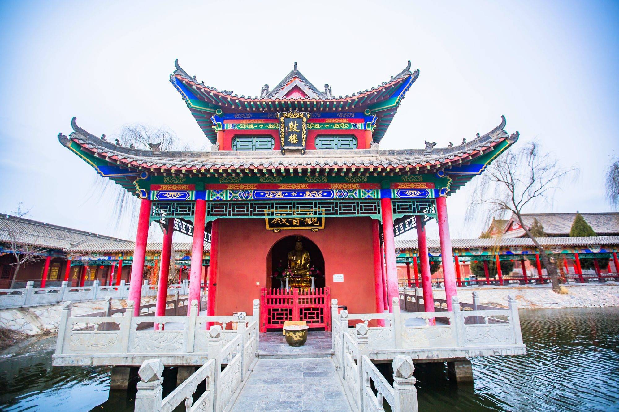 邯郸甘露寺始建于北魏,已有1400多年历史,最初名百草寺,后改名甘露寺