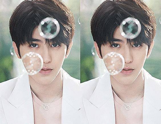 有种"整容"叫蔡徐坤旧照,看到他去国外前的照片,与现在没法比_鹿晗莫