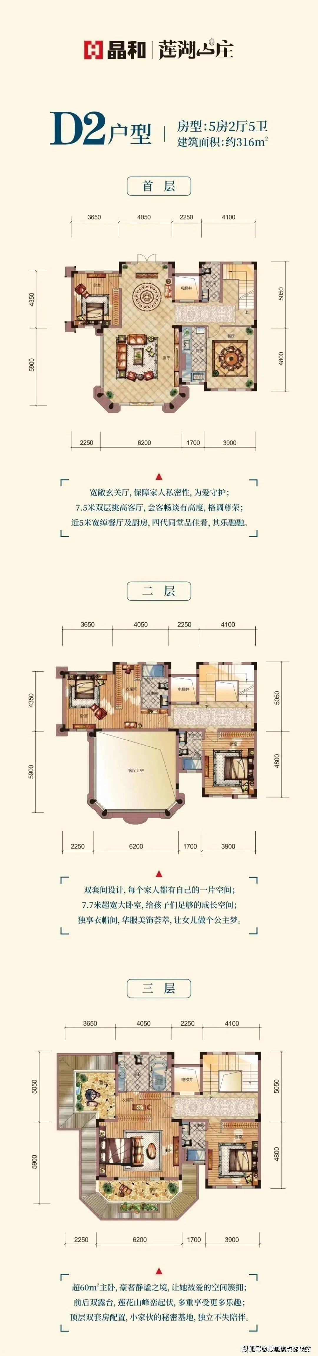 青竹湖畔别墅户型图图片