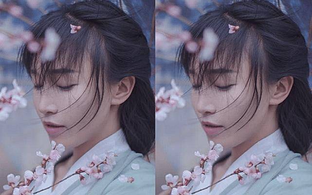 李子柒自制的冰淇淋火了,当摄影师手滑关掉滤镜时,瞬间难以下咽_颜色