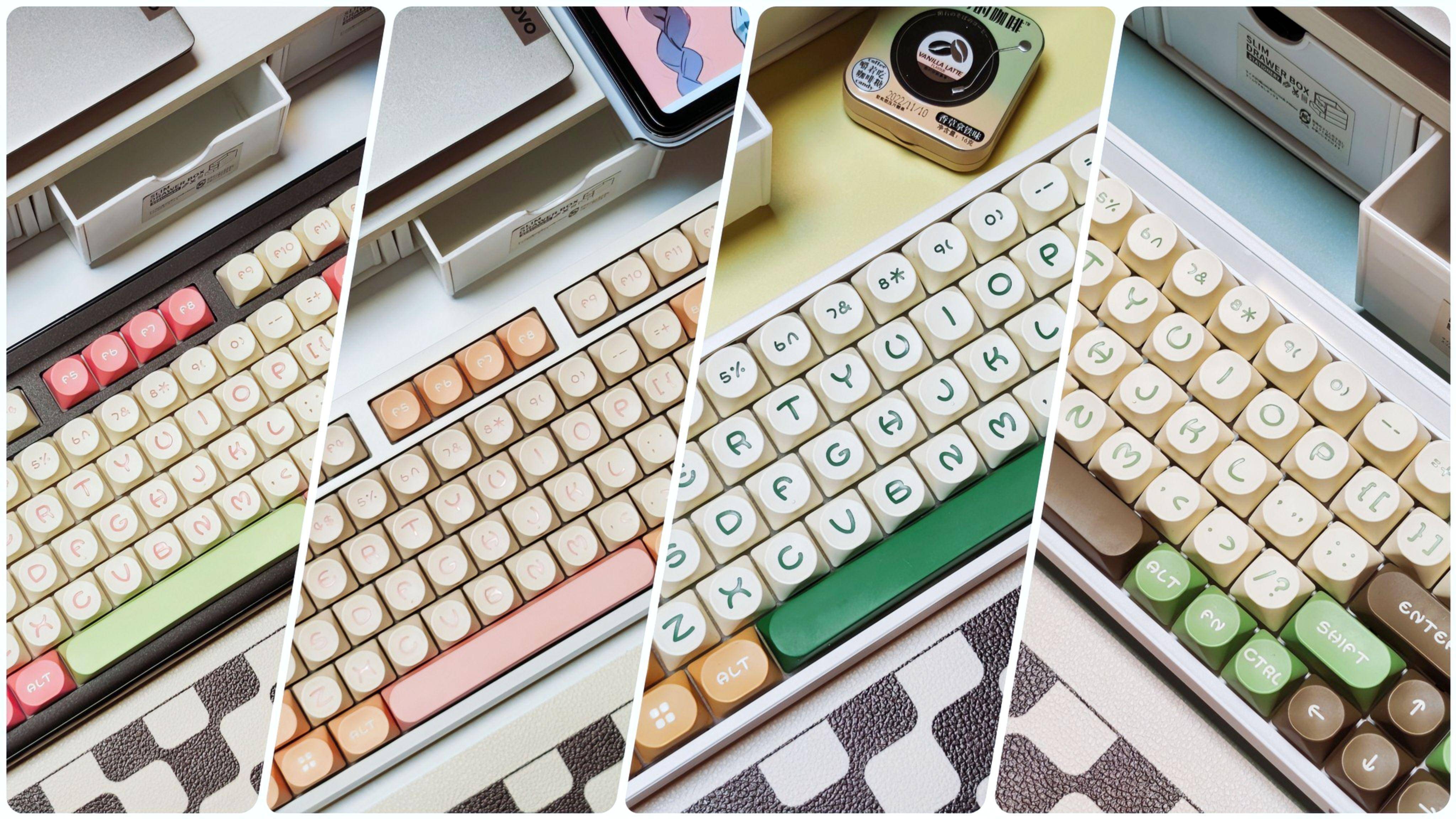 成功挖到了美丽“心情”键帽,我就不信还有哪个小仙女能无动于衷!