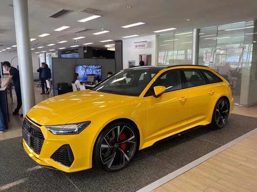 奥迪rs6维加斯黄定制版,地表买菜车"瓦罐"_搜狐汽车_搜狐网