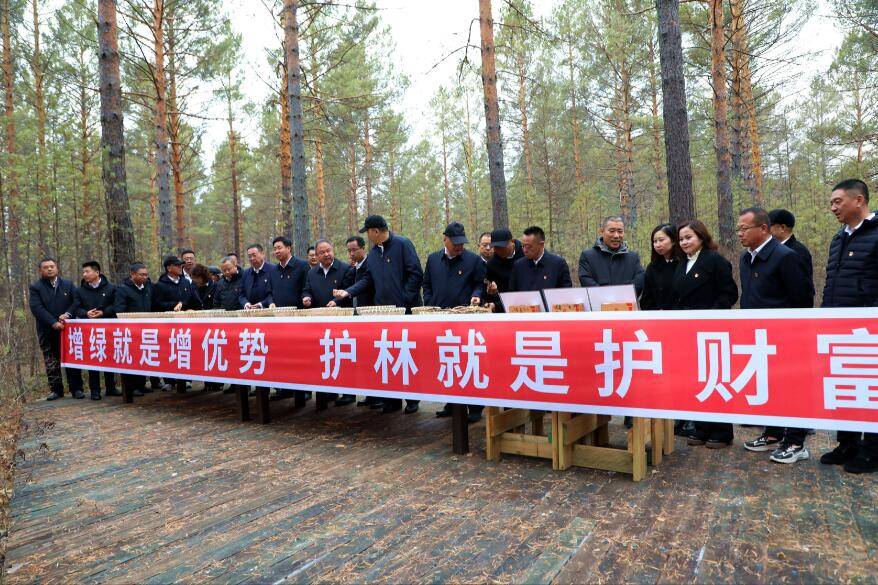 阿木尔林业局"三堂课"提升工作质效_走进森林_课堂_经营