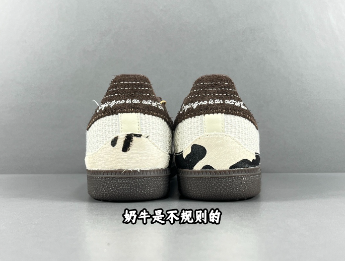 最新曝光nitrile x adidas samba奶牛真假对比_球鞋_包括_人们