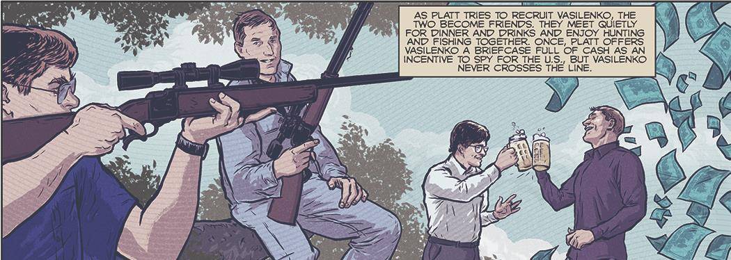 一个前苏联克格勃间谍,一个美国中情局特工,竟成了最