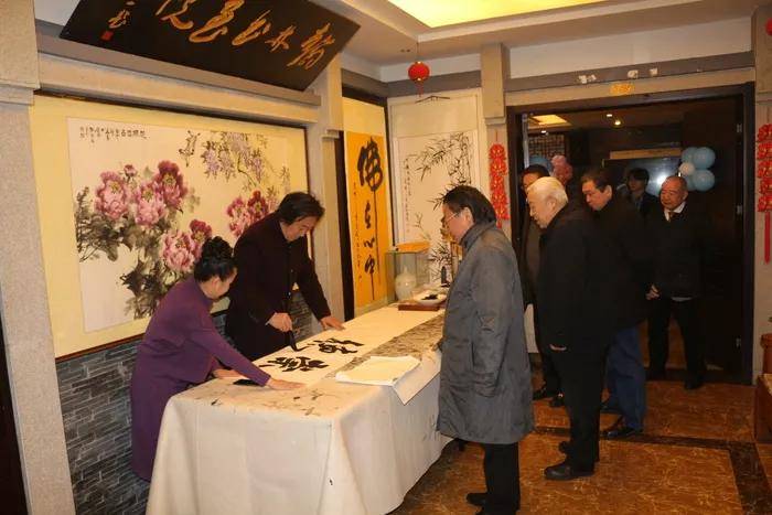合肥翰林书画院龙年迎春笔会,书画名家齐聚一堂_活动_艺术_嘉宾