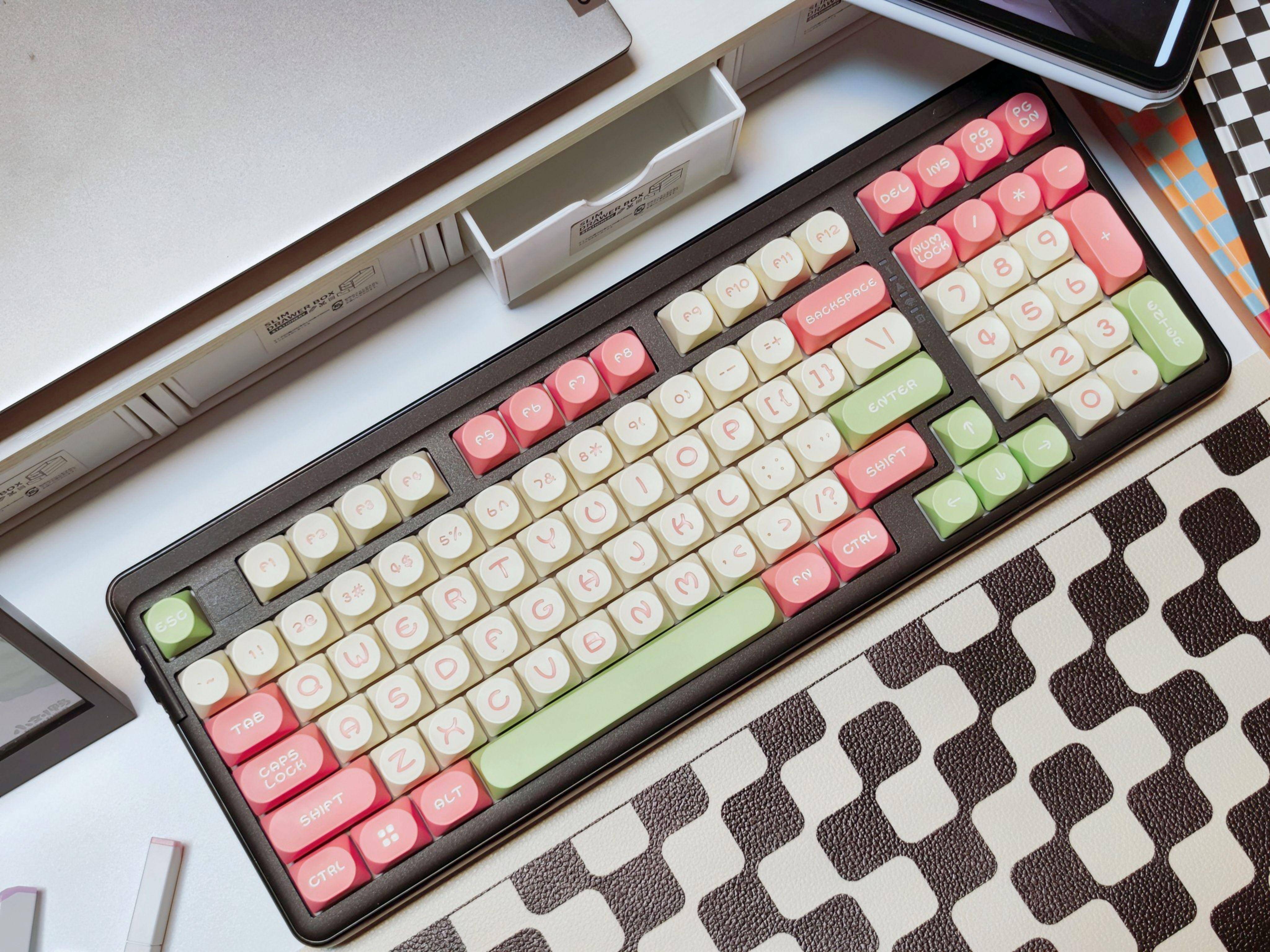 成功挖到了美丽“心情”键帽,我就不信还有哪个小仙女能无动于衷!