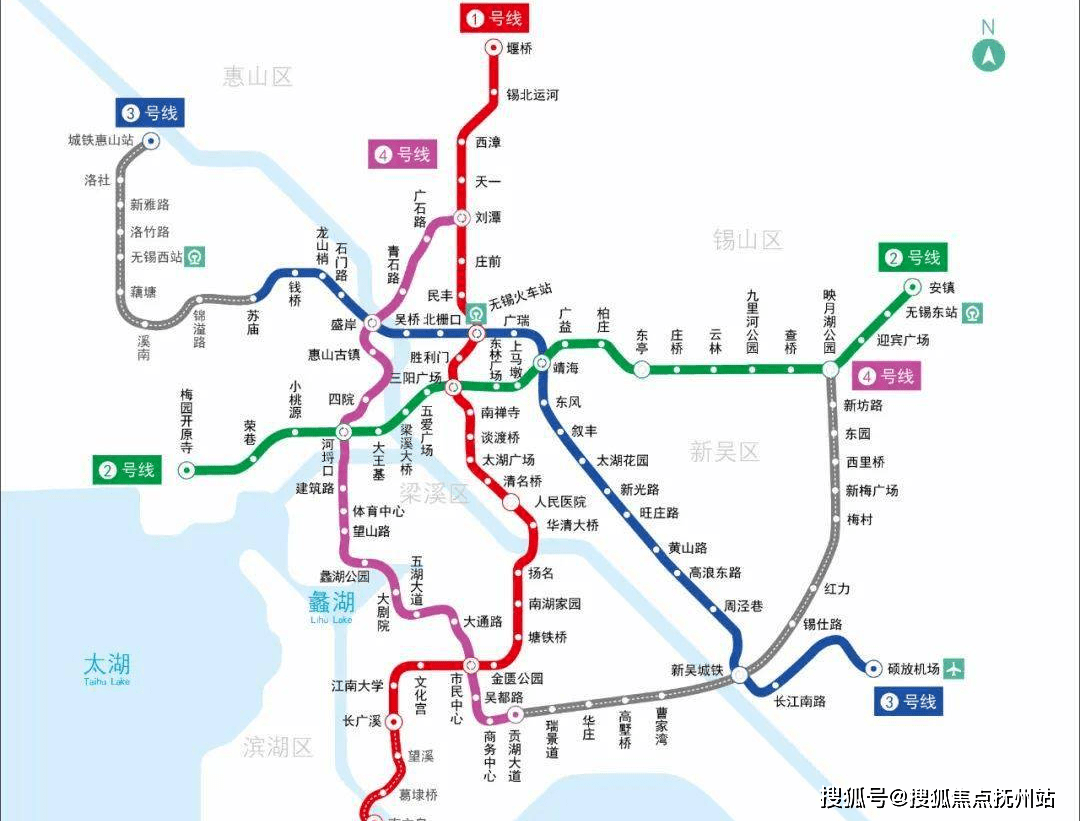 无锡s4线路线图图片