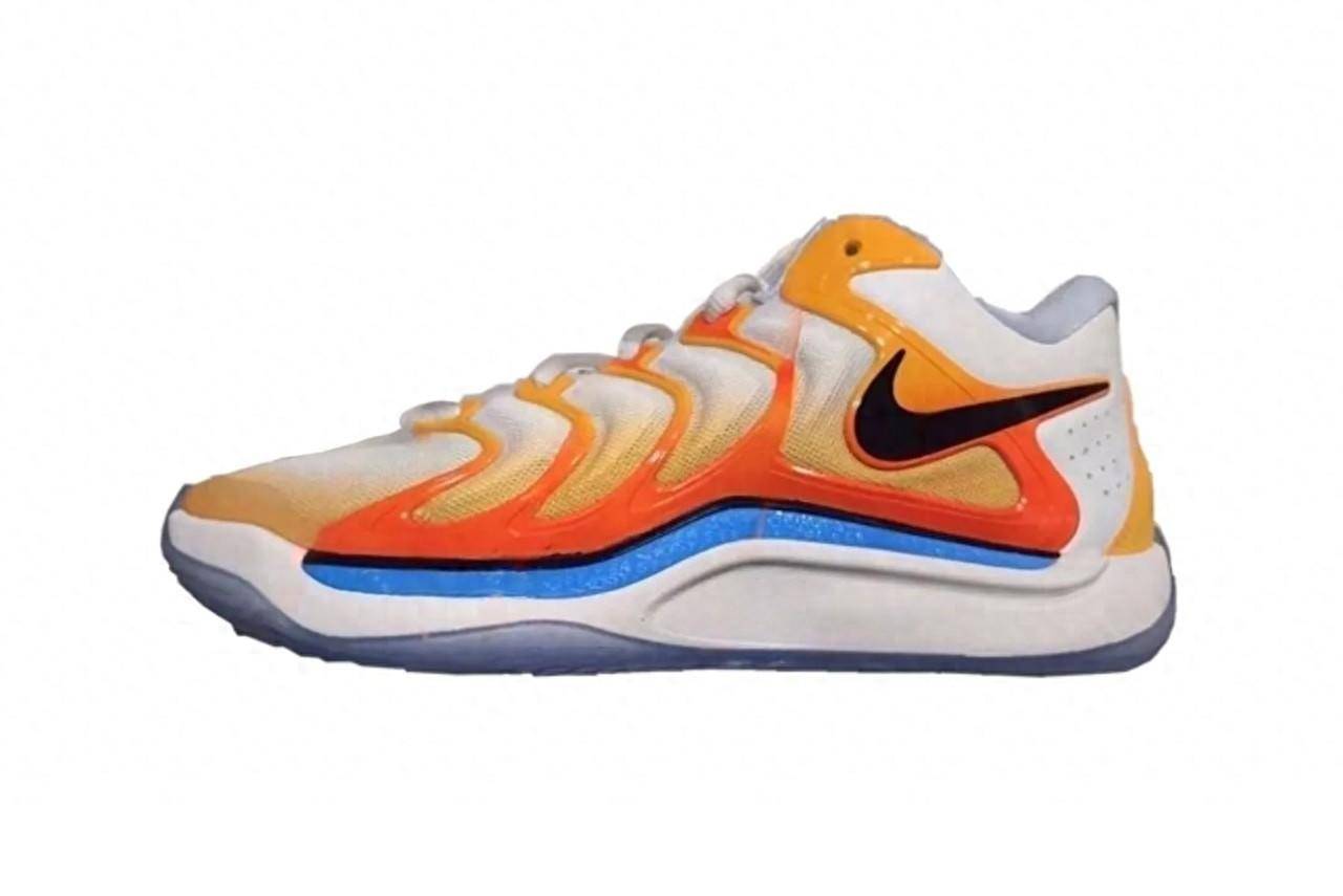 杜兰特新款签名鞋nike kd 17曝光,有点复古的味道_运动鞋_sunrise