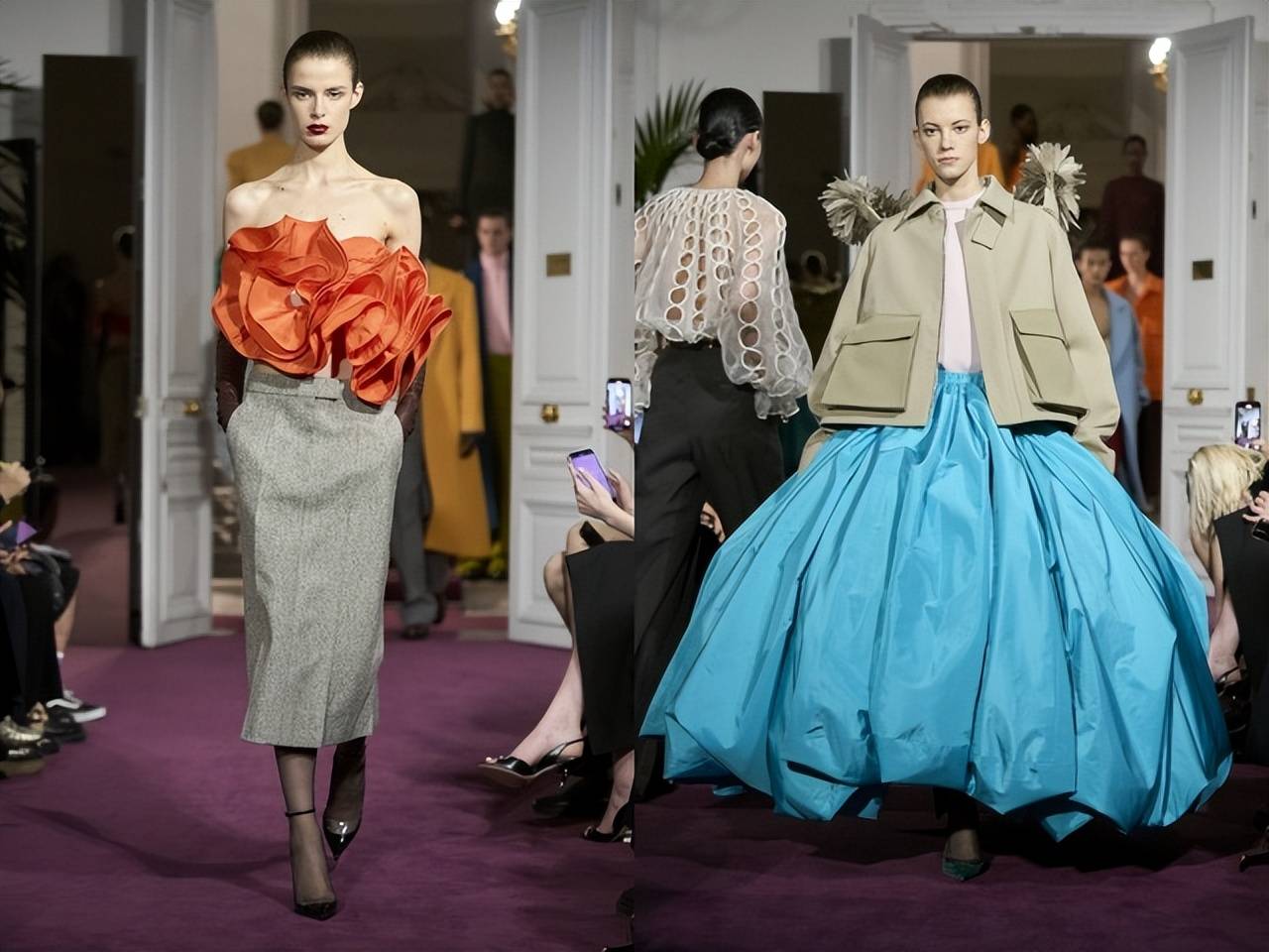 2024春夏流行,看各大品牌从秀场发出的信息,"高街"又回归经典_服装_的