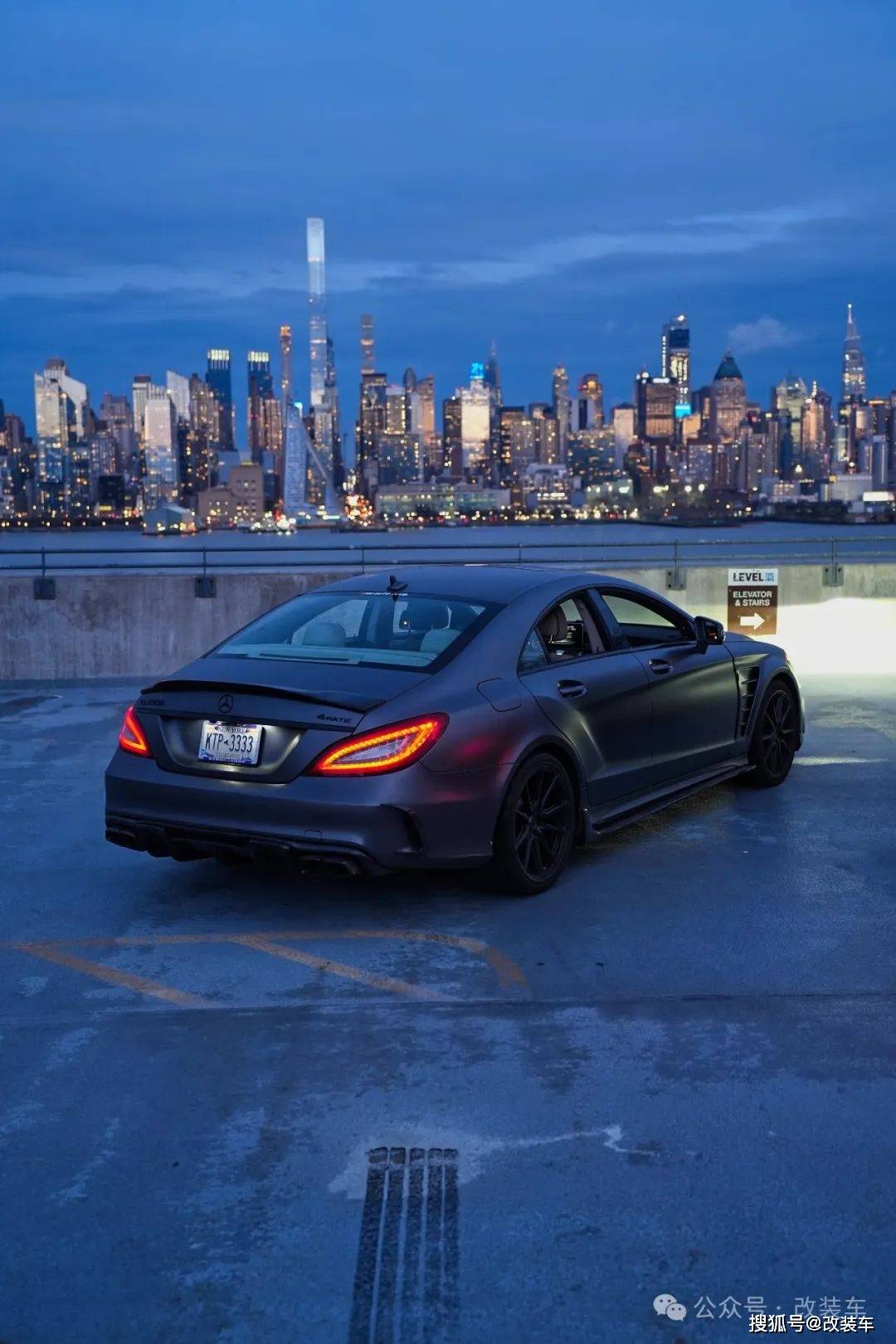 从绅士变成暴徒的奔驰cls 550,这才是年轻人该有的样子_搜狐汽车_搜狐