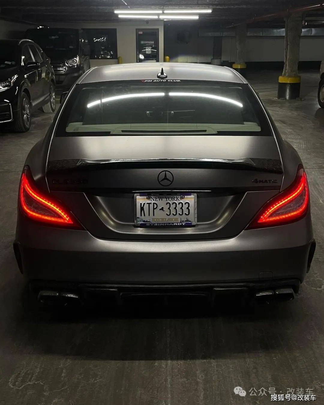 从绅士变成暴徒的奔驰cls 550,这才是年轻人该有的样子_搜狐汽车_搜狐