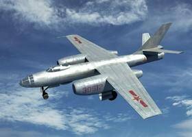 中国空军早期的制式喷气式轻型轰炸机:轰五型轻型轰炸机
