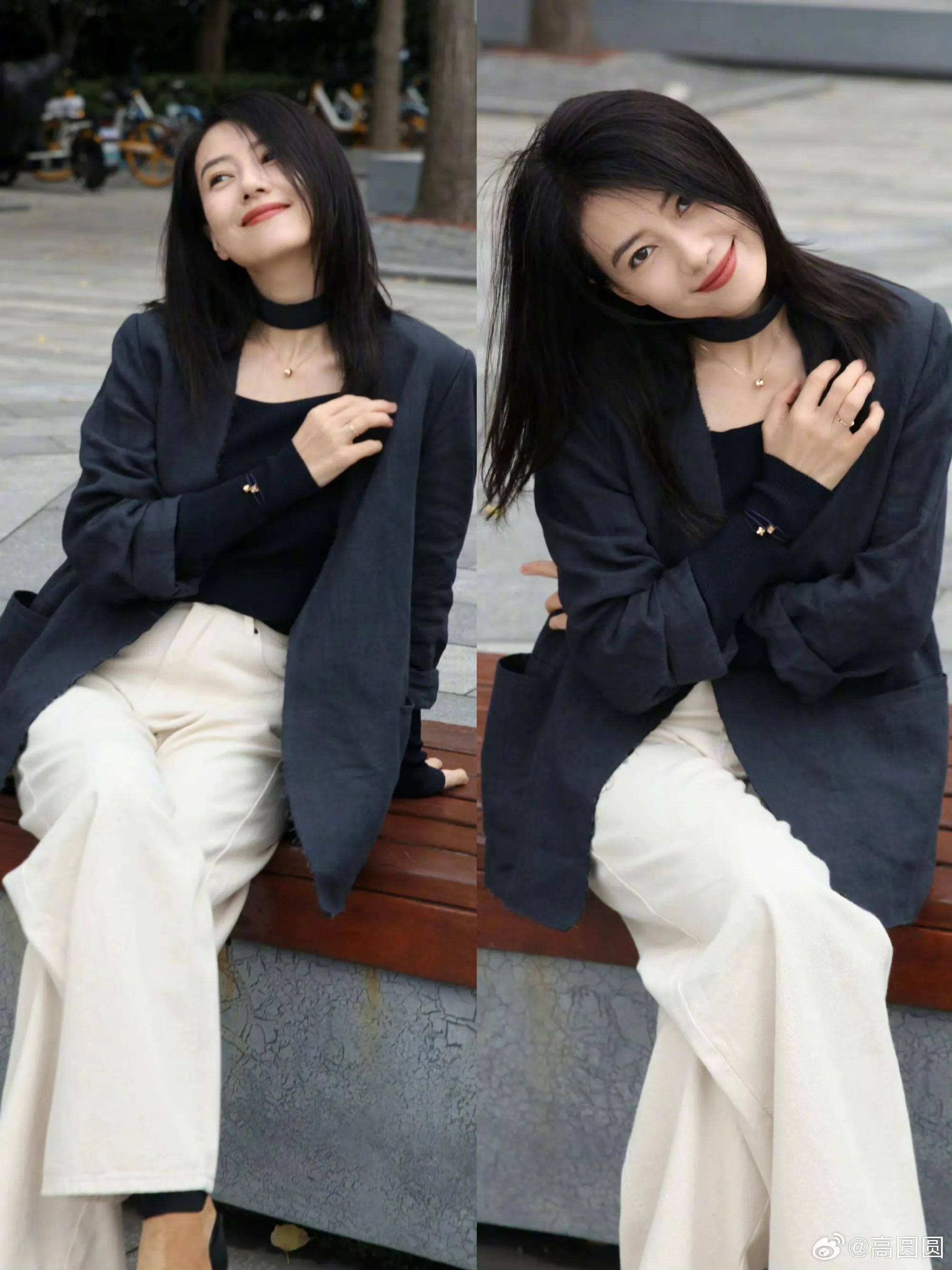 高圆圆赵又廷陪女儿骑车,女儿大长腿,长得像爸爸没遗传妈妈美貌_rhea