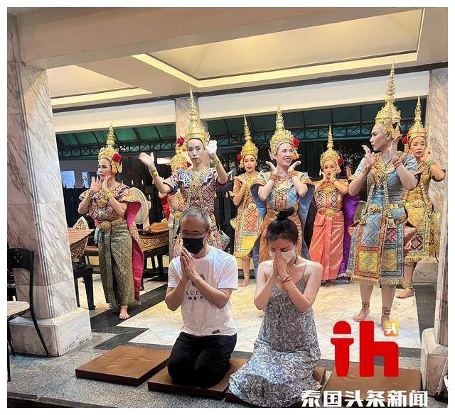 泰国低调庆生,王石田朴珺三岁女神祈福感人!_和田朴_信仰_活动