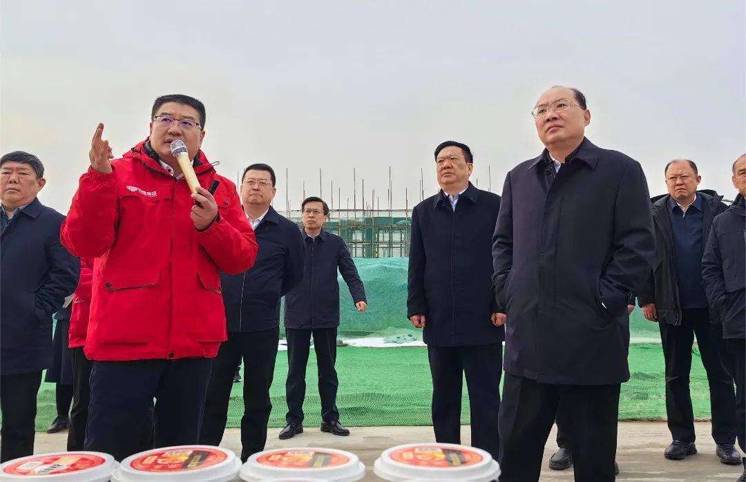 山东省德州市委书记田卫东一行到同福德州项目调研指导