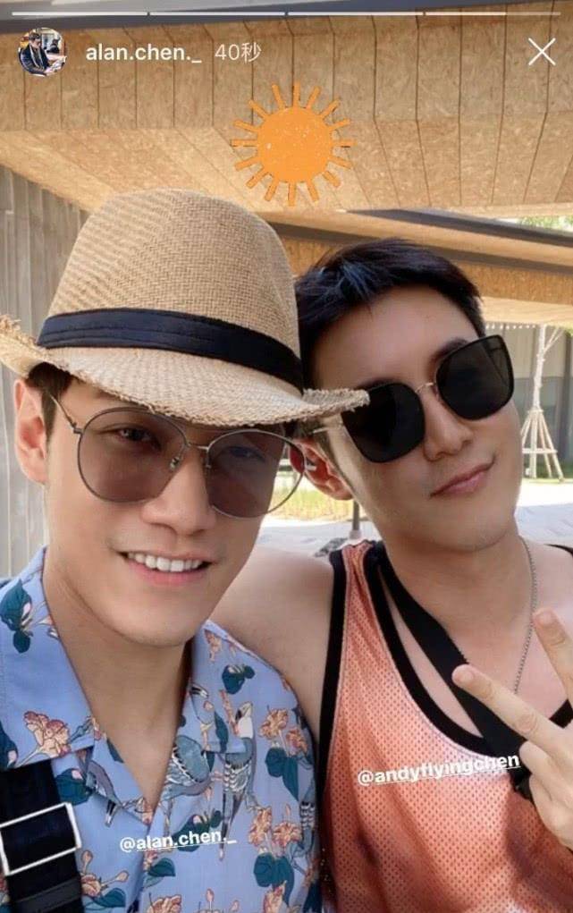 陈乔恩绯闻男友晒二人亲密合影,玩过山车吃冰激凌,丝毫不怕艾伦吃醋