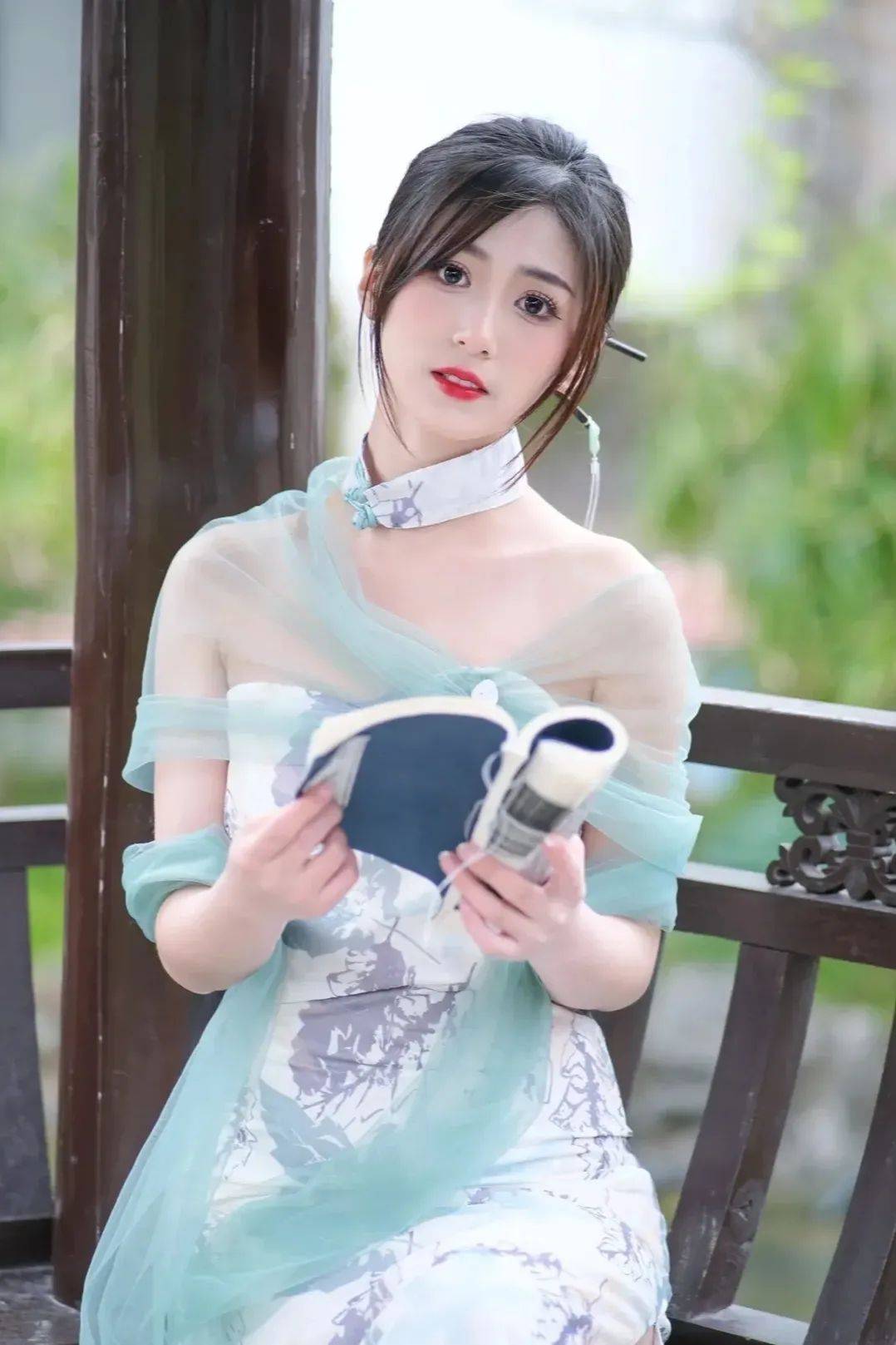 唯美中国风,蕾丝旗袍,东方女子韵味的极致展现_传承_气质_魅力