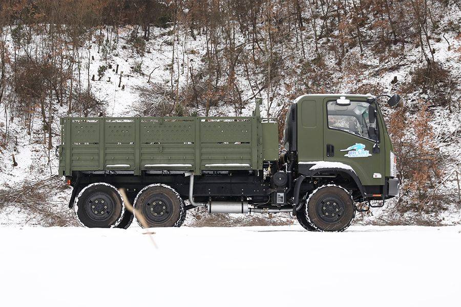 万山6x6越野卡车图片