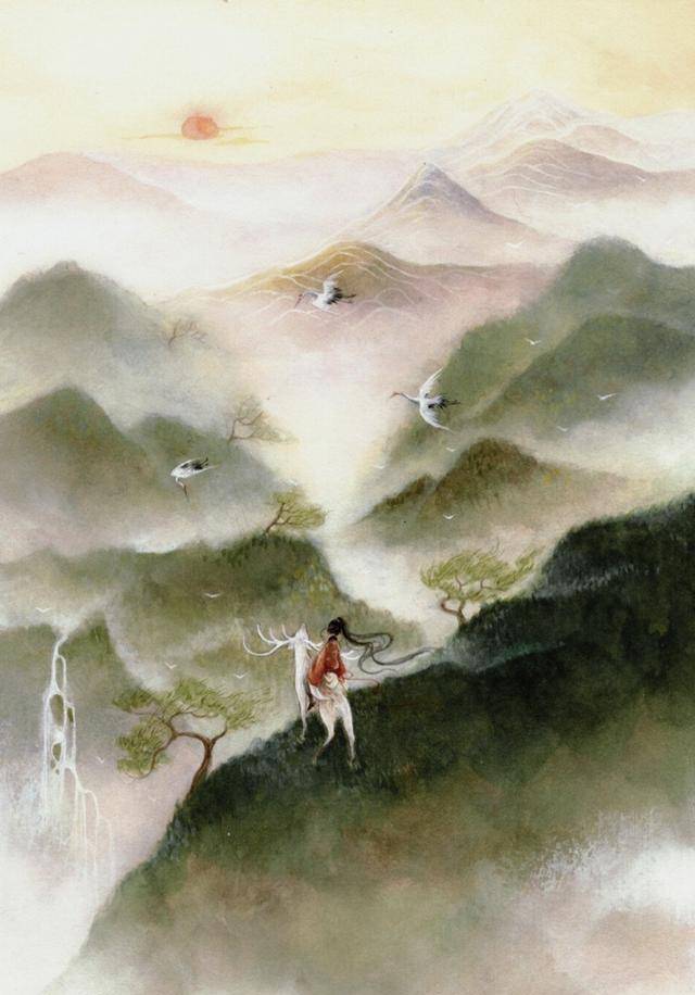 解王维《终南别业》:未敢轻言身后事,恐因浊酒负红尘_张九龄_公元