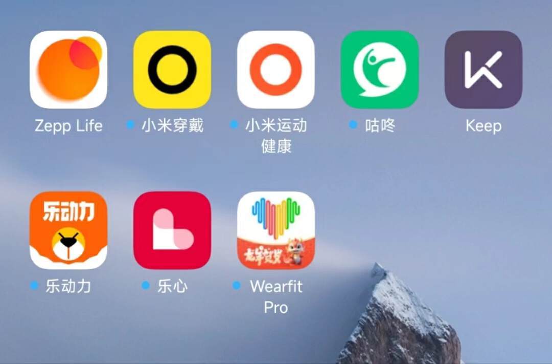 小米手环app系列最终章_运动_zepp_穿戴