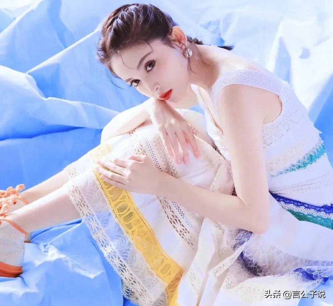 原创娱圈7位静态美人娴静时美若天仙一做表情颜值就崩