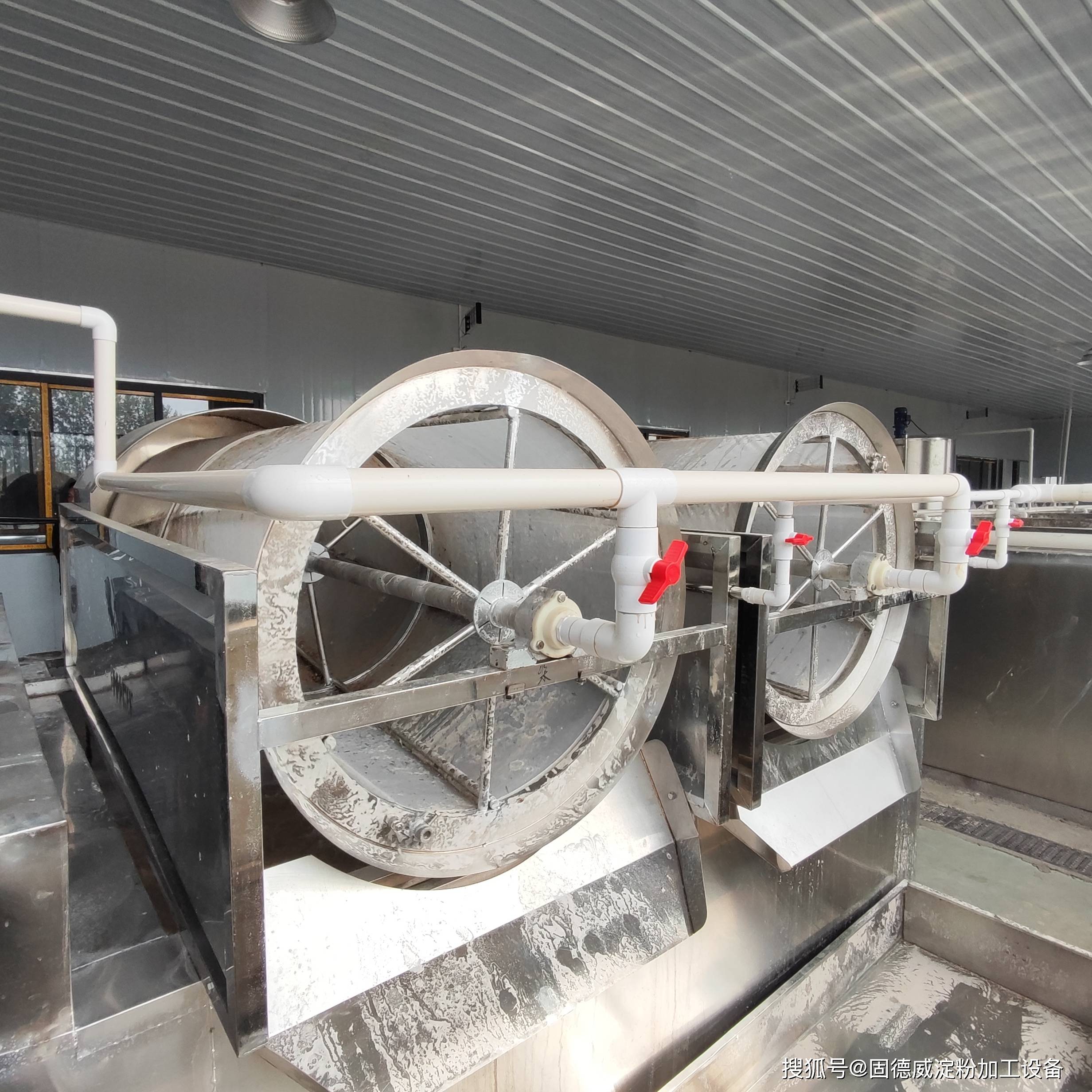 30分钟就出粉的红薯淀粉加工设备是怎样工作的?