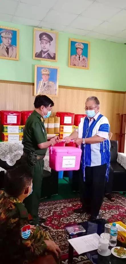 重磅!佤邦总司令鲍有祥邀请缅甸国防军总司令到佤邦"指导"工作