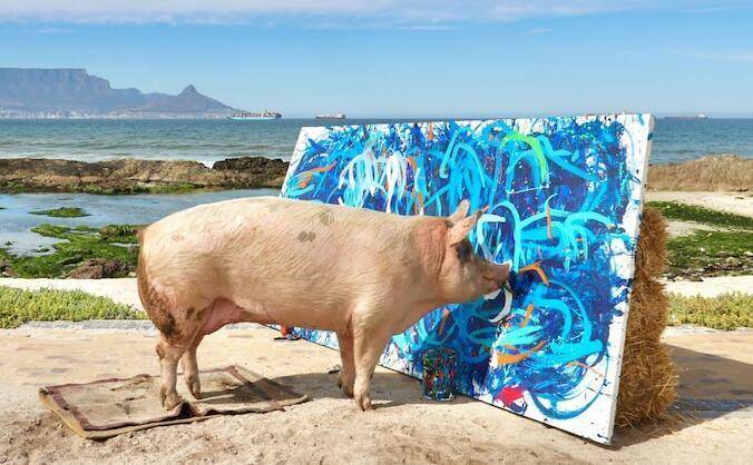 世界著名猪猪画家去世即将年满八岁最高成交价作品达两万英镑打破纪录_