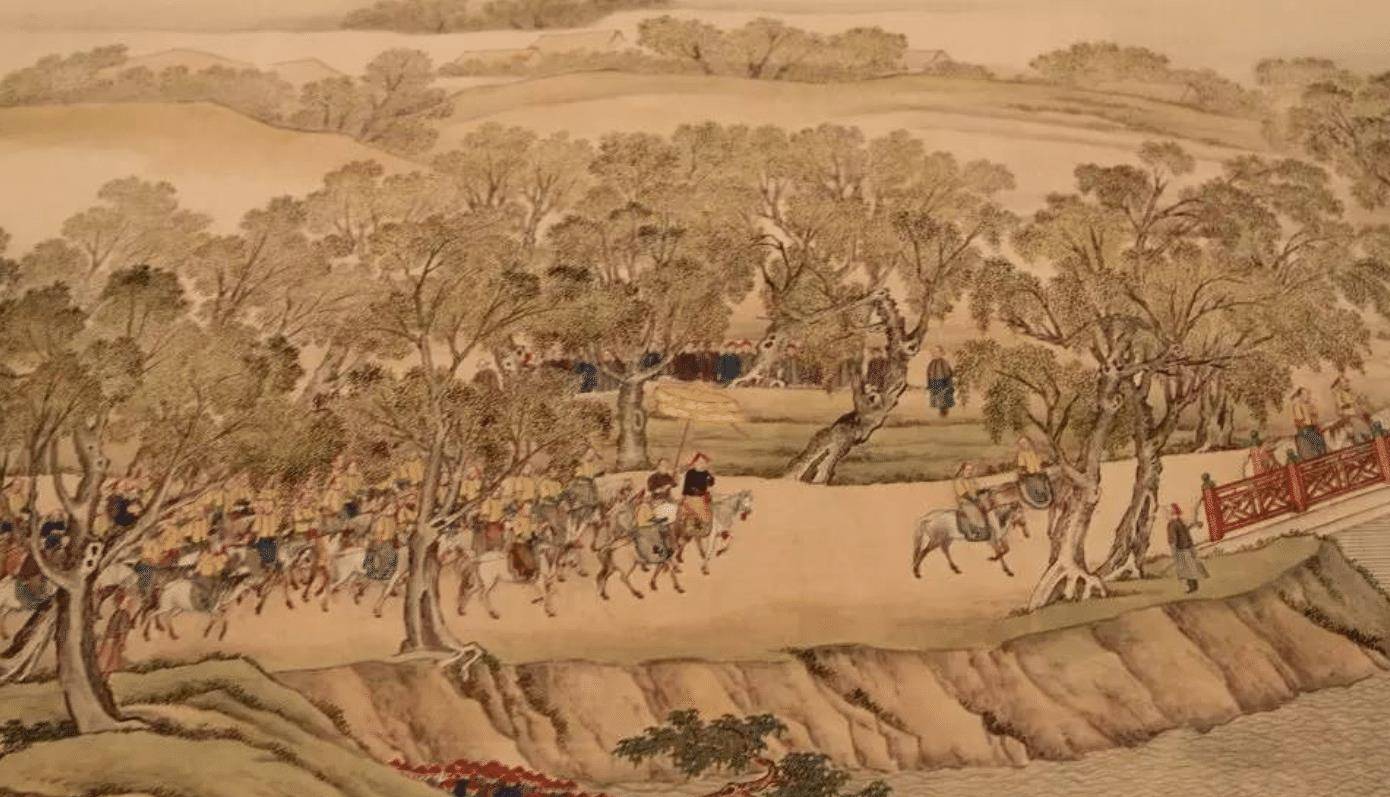 原创乾隆南巡随行者有两千多人是怎样确保途中万无一失的呢很简单